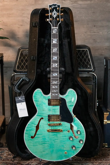 Gibson ES Supreme Semi-Hollow Electric - Seafoam Green with Hardshell Case