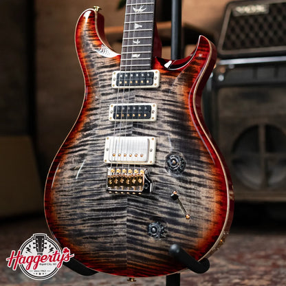 PRS Studio 22 10-Top - Charcoal Cherry Burst with Hardshell Case