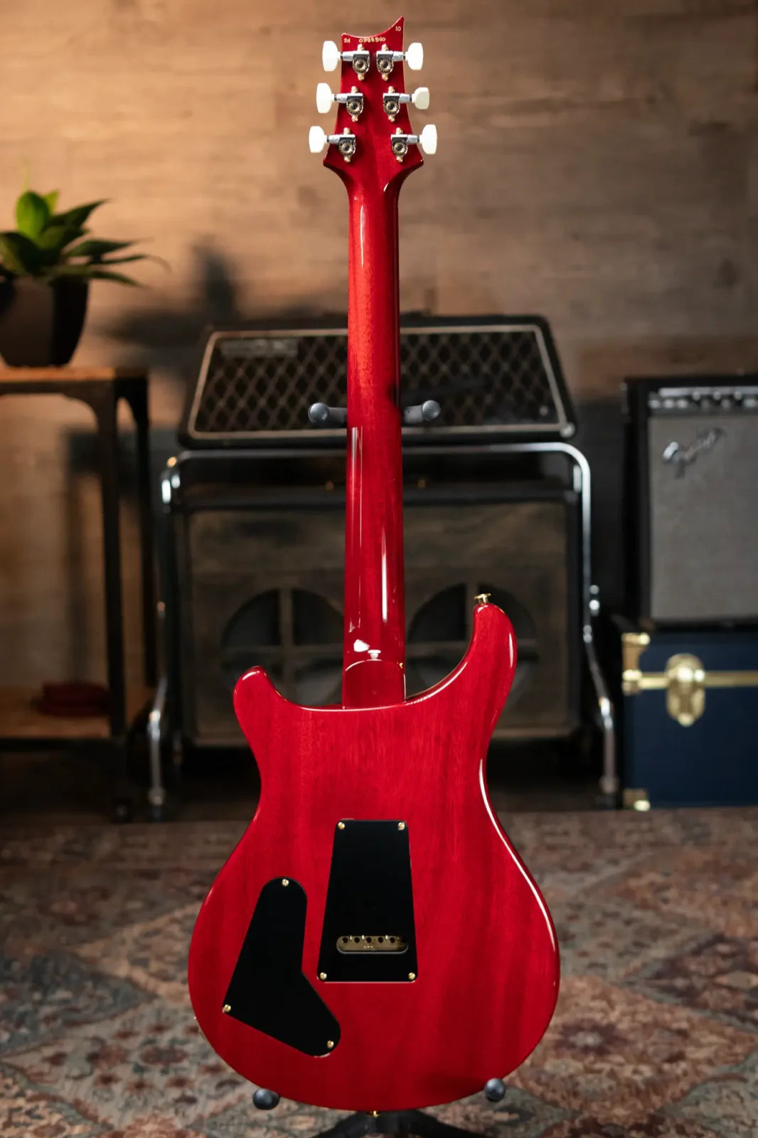 PRS Studio 22 10-Top - Charcoal Cherry Burst with Hardshell Case