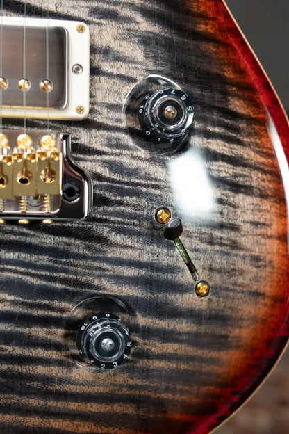 PRS Studio 22 10-Top - Charcoal Cherry Burst with Hardshell Case