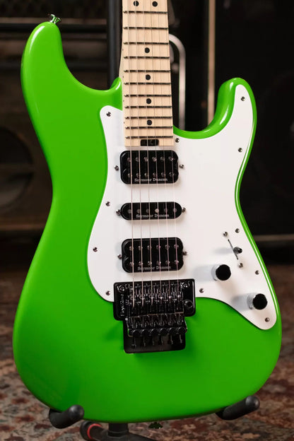 Charvel Pro-Mod So-Cal Style 1 HSH FR M, Maple Fingerboard - Slime Green