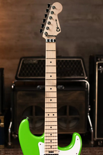 Charvel Pro-Mod So-Cal Style 1 HSH FR M, Maple Fingerboard - Slime Green