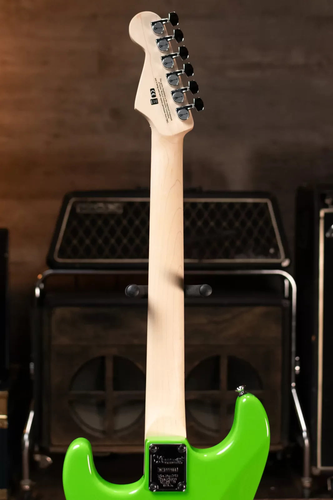 Charvel Pro-Mod So-Cal Style 1 HSH FR M, Maple Fingerboard - Slime Green