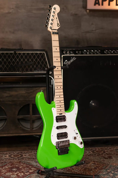 Charvel Pro-Mod So-Cal Style 1 HSH FR M, Maple Fingerboard - Slime Green