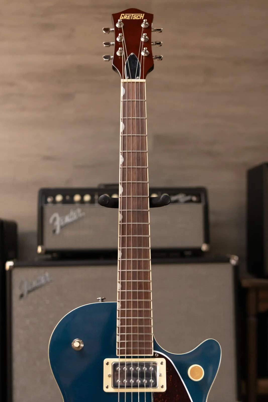 Gretsch Streamliner Jet Club Single-Cut Electric Guitar with Wraparound - Dark Denim - Demo