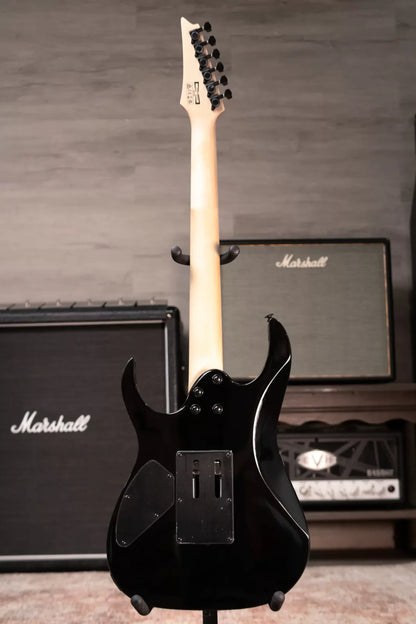 new 8 lbs Ibanez GRG320FATKS GIO Electric Guitar Transparent Black Sunburst haggertys 09