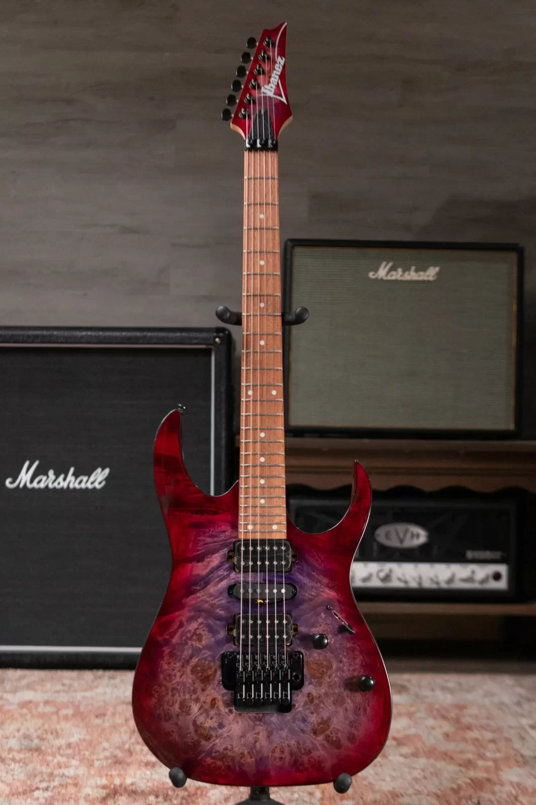 Ibanez RG470PBREB Electric Guitar - Red Eclipse Burst