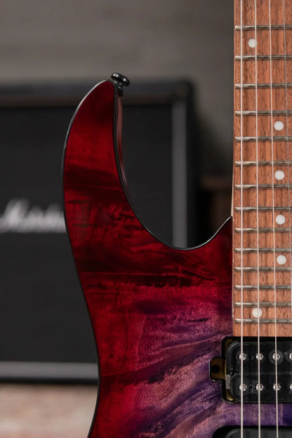 Ibanez RG470PBREB Electric Guitar - Red Eclipse Burst