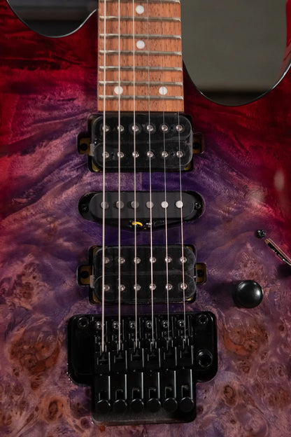 Ibanez RG470PBREB Electric Guitar - Red Eclipse Burst