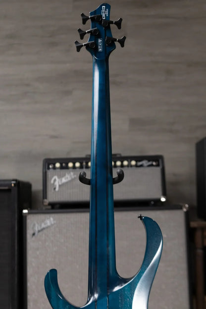 Ibanez BTB705LMCTL Bass Workshop Multi-Scale 5-String Electric Bass - Cosmic Blue Starburst Low Gloss
