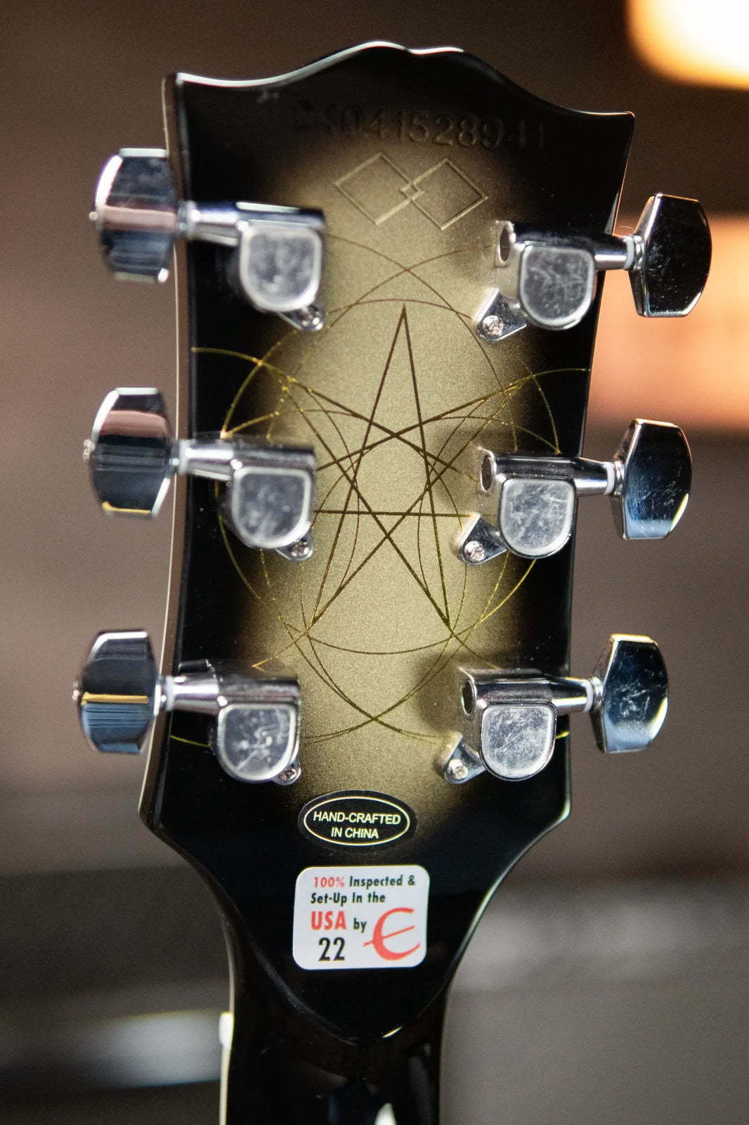Epiphone Adam Jones 1979 Les Paul Custom - Antique Silverburst with Hardshell Case