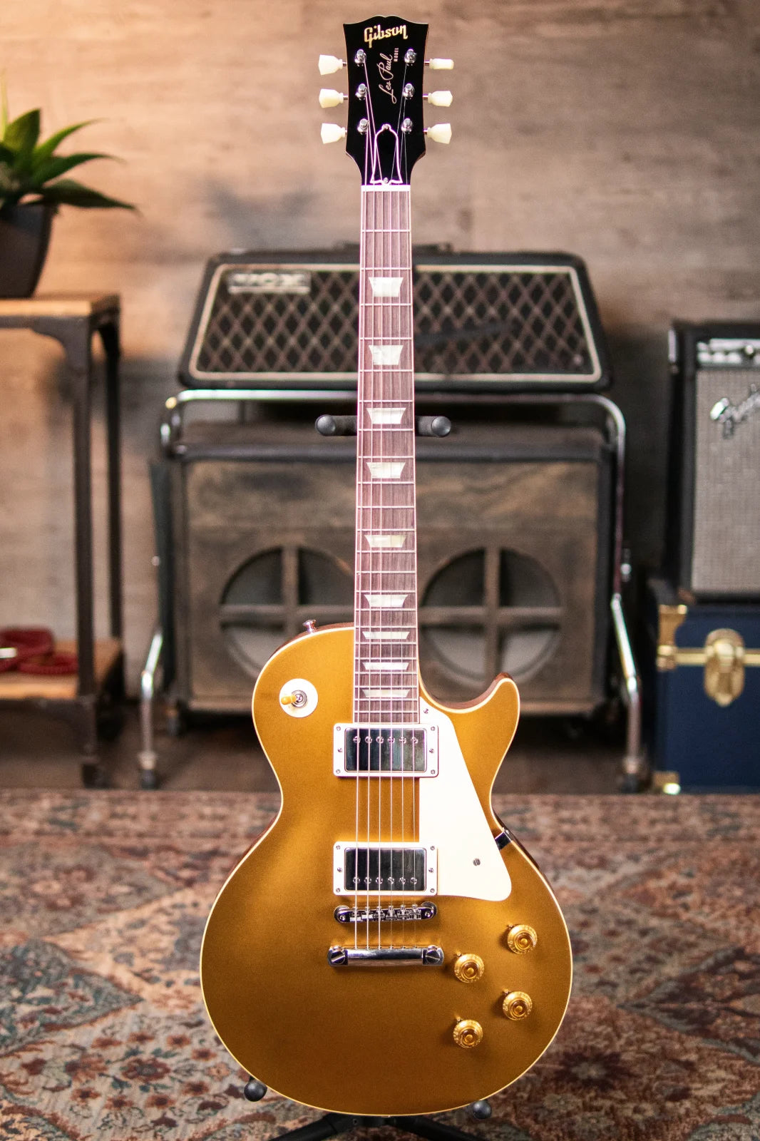 Gibson Custom Shop 57 Les Paul Standard - Double Gold with Hardshell Case