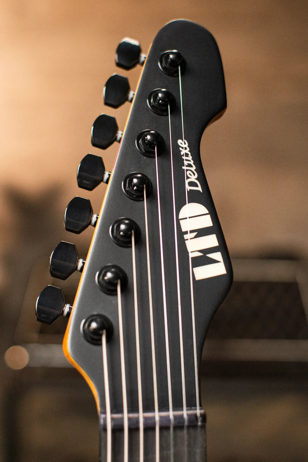 ESP LTD SN-1007HT Baritone Electric Guitar - Fireblast