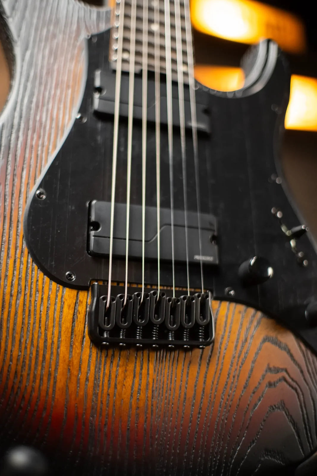 ESP LTD SN-1007HT Baritone Electric Guitar - Fireblast