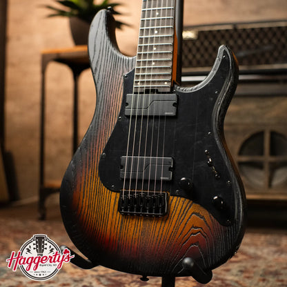 ESP LTD SN-1007HT Baritone Electric Guitar - Fireblast