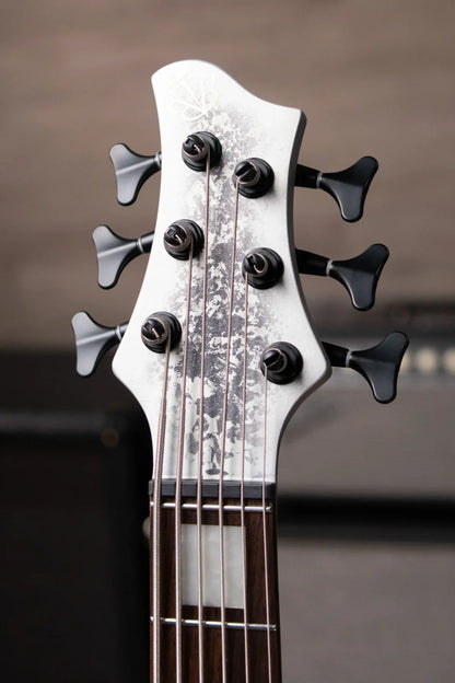 Ibanez BTB25TH6SLM 6-String Bass Guitar - Silver Blizzard Matte