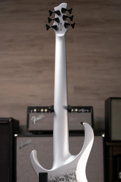 Ibanez BTB25TH6SLM 6-String Bass Guitar - Silver Blizzard Matte