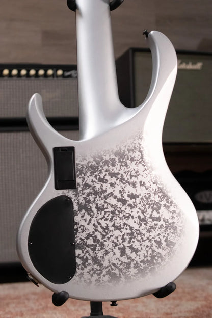 Ibanez BTB25TH6SLM 6-String Bass Guitar - Silver Blizzard Matte