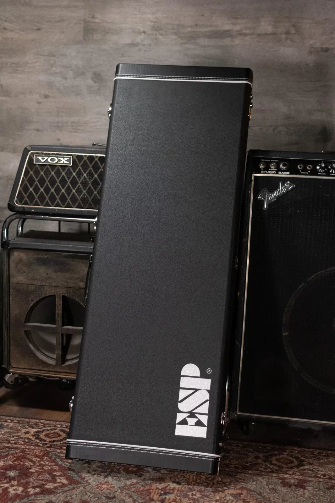 ESP LTD Bill Kelliher Sparrowhawk Electric Guitar - Vintage Silver Sunburst with Form Fit Case