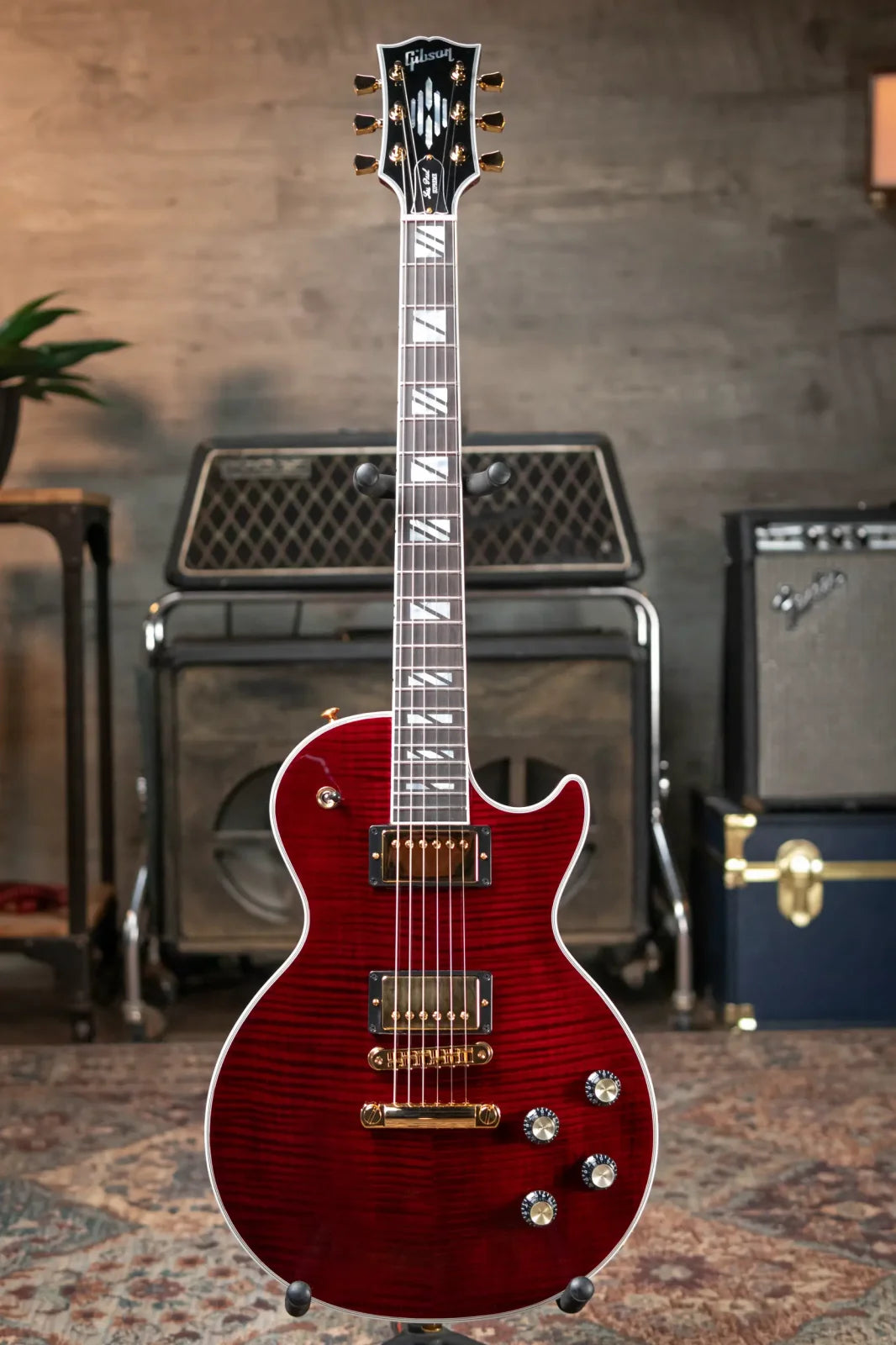 Gibson Les Paul Modern Supreme - Wine Red with Hardshell Case