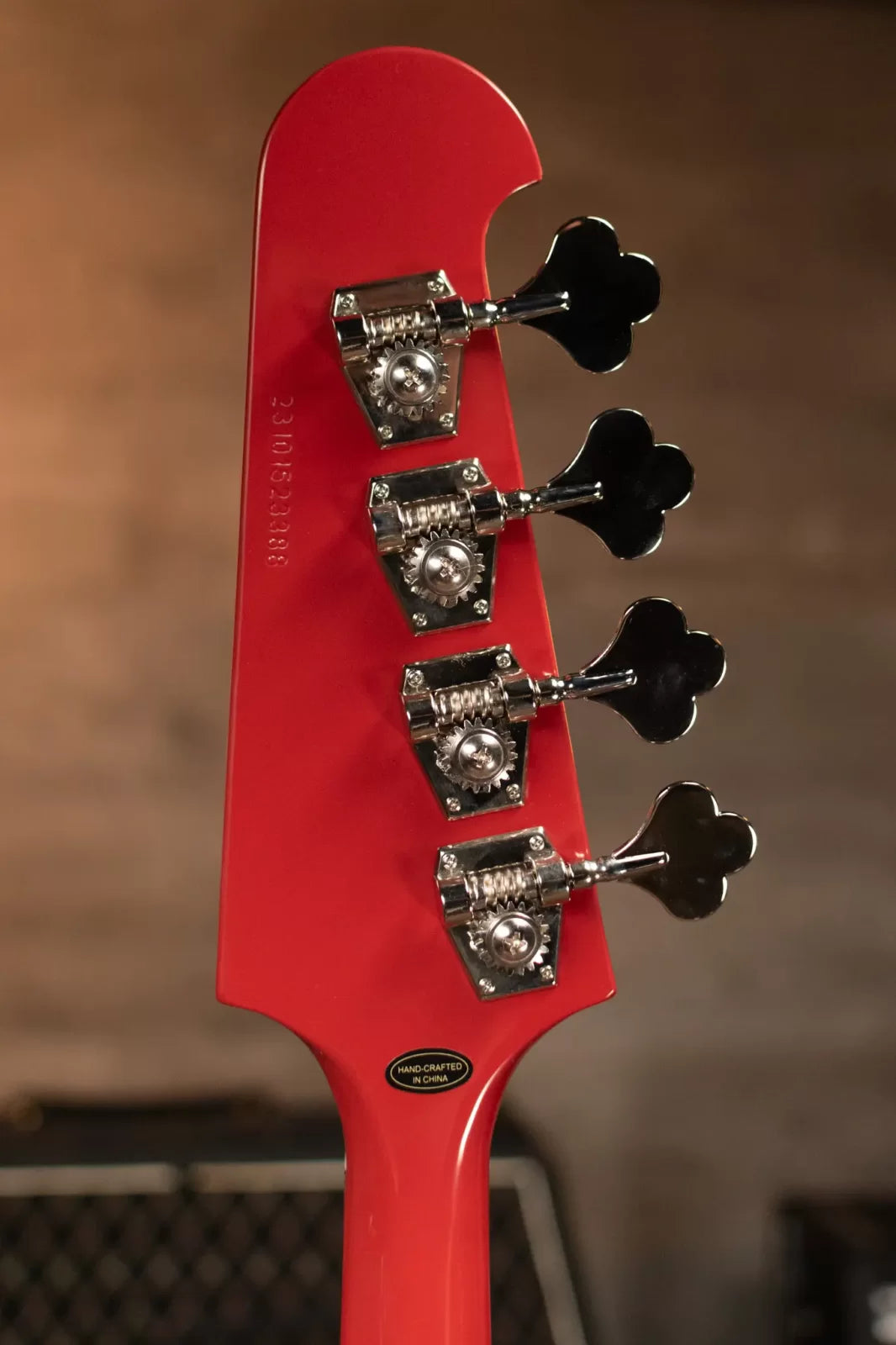 Epiphone Thunderbird '64 Electric Bass Guitar - Ember Red with Premium Gig Bag