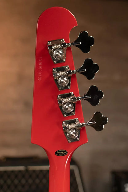 Epiphone Thunderbird '64 Electric Bass Guitar - Ember Red with Premium Gig Bag
