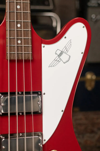 Epiphone Thunderbird '64 Electric Bass Guitar - Ember Red with Premium Gig Bag