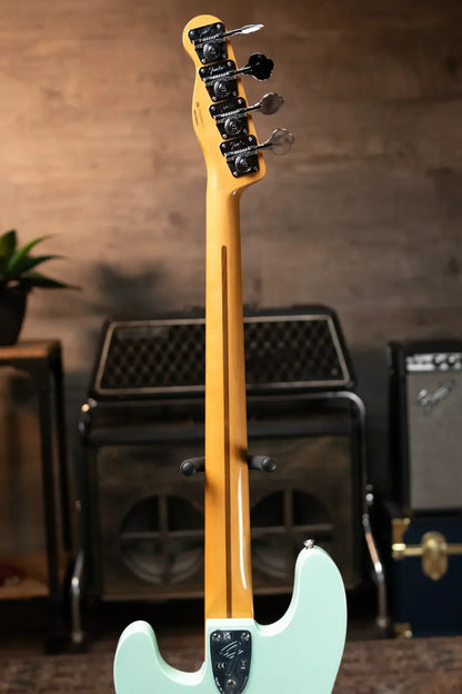 Fender Vintera II '70s Telecaster Bass, Maple Fingerboard - Surf Green with Deluxe Gig Bag