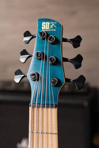 Ibanez SR1426BCGL Premium 6-String Electric Bass - Caribbean Green Low Gloss