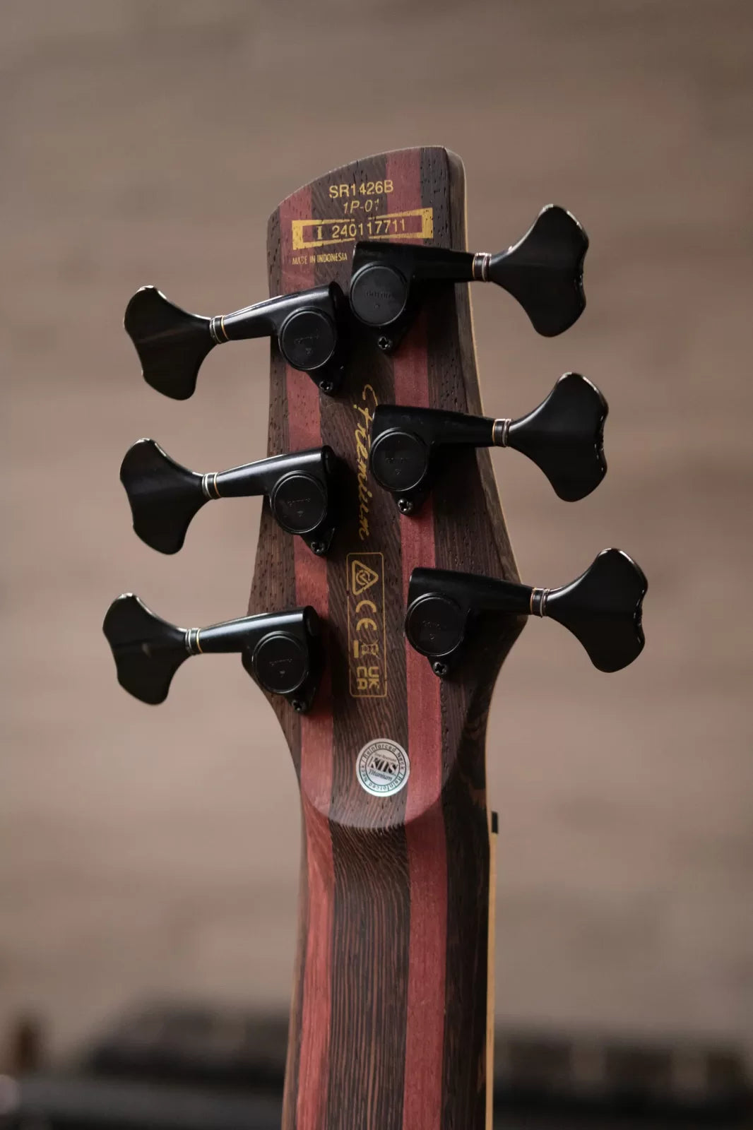 Ibanez SR1426BCGL Premium 6-String Electric Bass - Caribbean Green Low Gloss