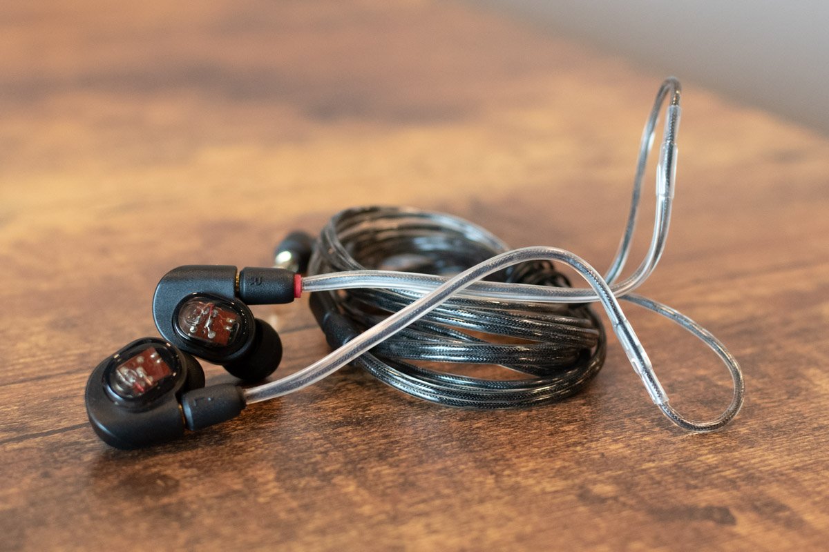 new Audio Technica ATH E70 In Ear Monitor Headphones haggertys 02