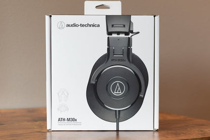 Audio-Technica ATH-M30X Closed Back Dynamic Headphones