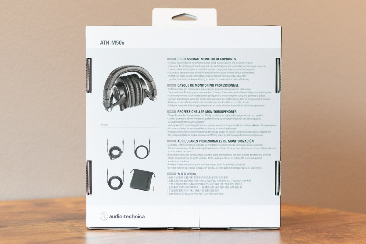 new Audio Technica ATH M50X Headphones haggertys 10