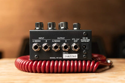 new Boss RV 200 Reverb Pedal haggertys 5