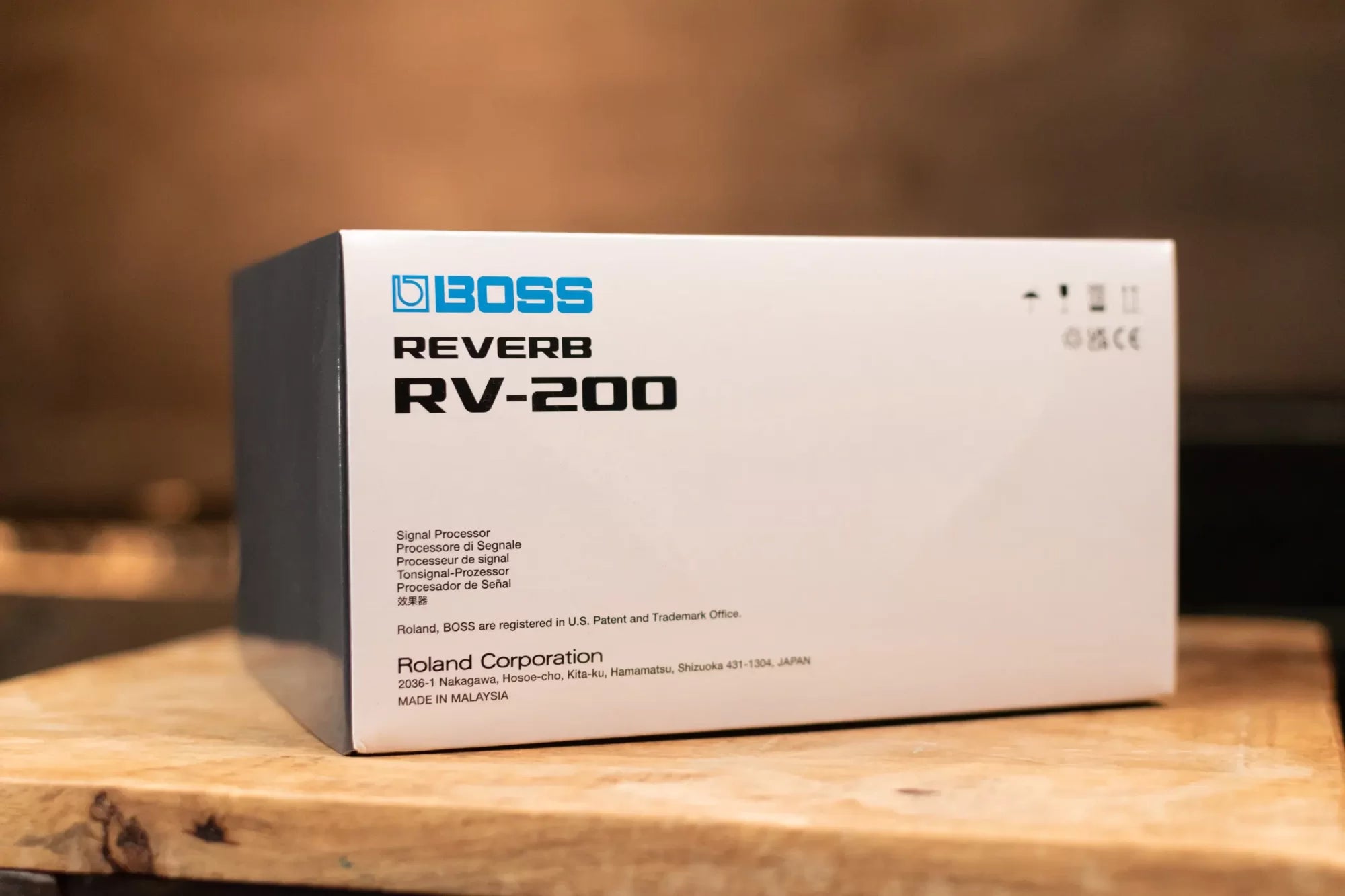 new Boss RV 200 Reverb Pedal haggertys 9