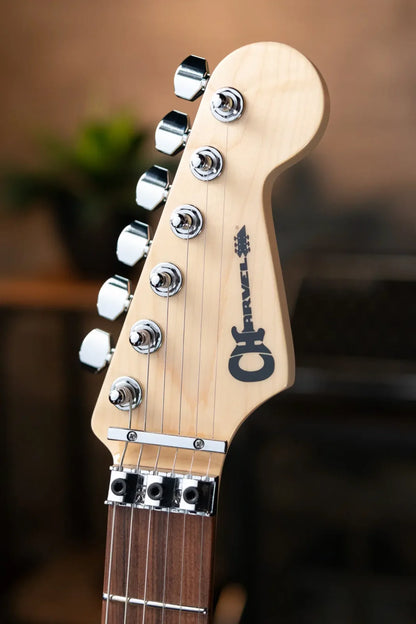 Charvel MJ San Dimas Style 1 HSH FR PF QM - Midnight Glow with Hardshell Gig Bag