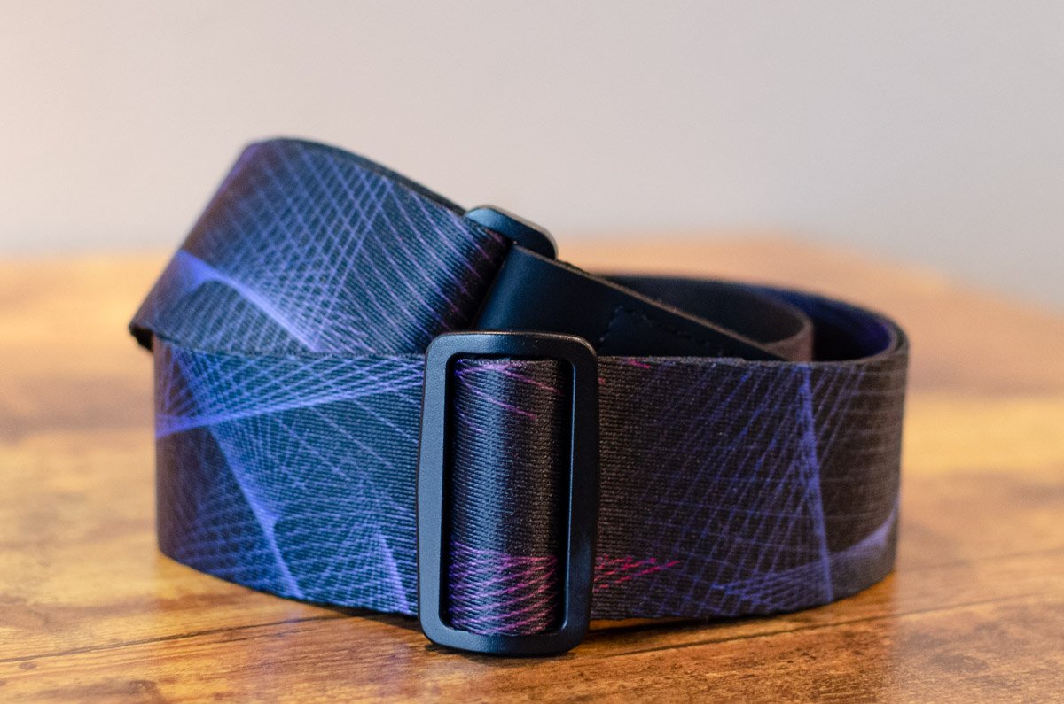 D'Addario Outrun Polyester Guitar Strap, Kaleidoscope