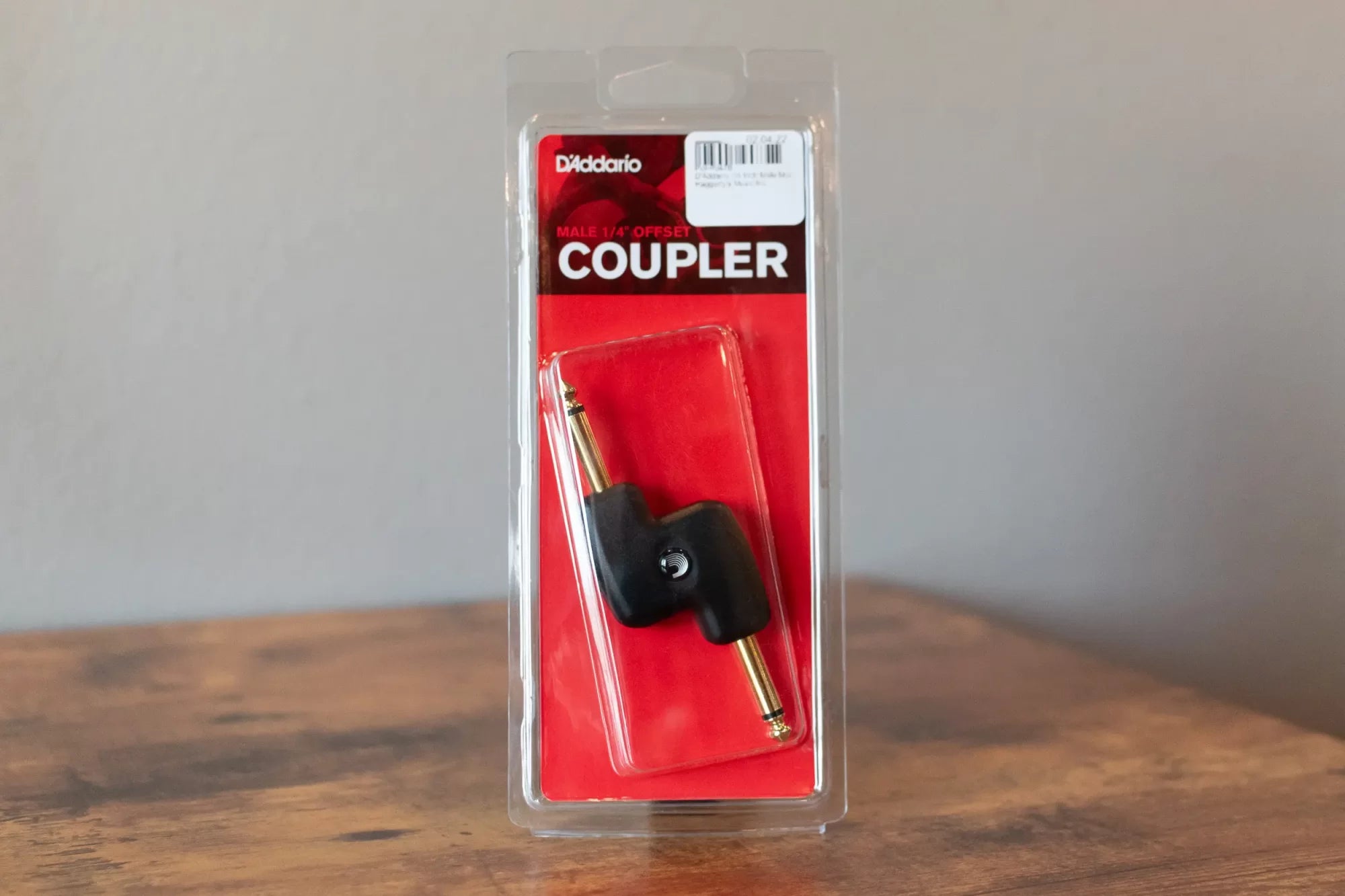 D'Addario 1/4 Inch Male Mono Offset Adaptor
