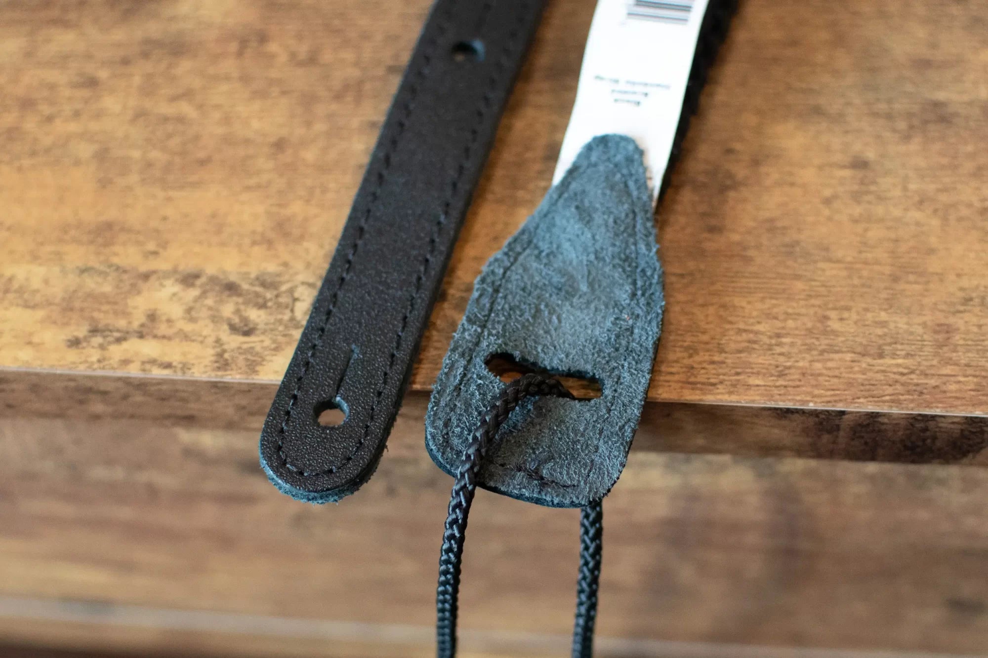 D'Addario 1" Braided Fabric Mandolin Strap - Black
