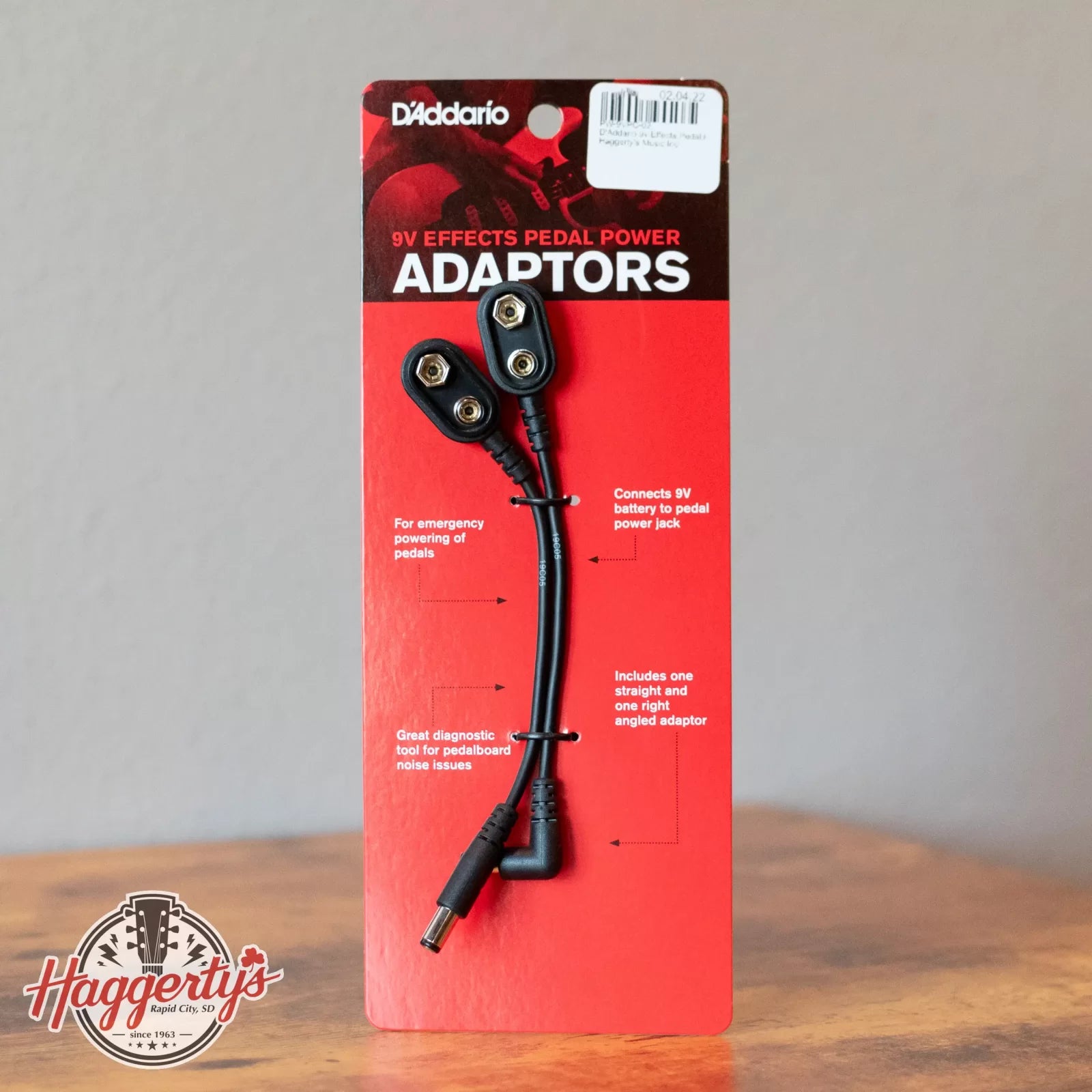 D'Addario 9v Effects Pedal Power Adaptors