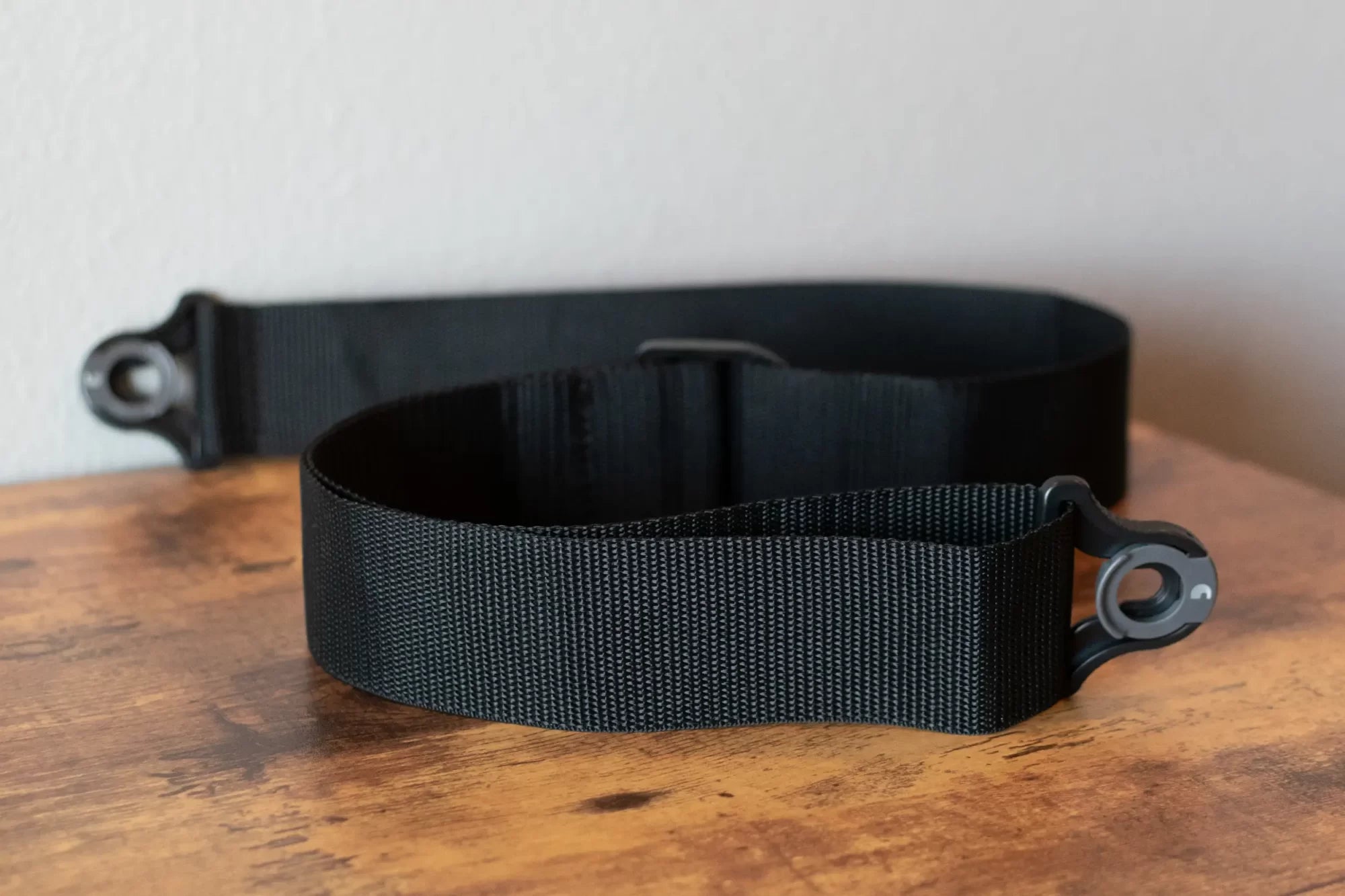 new D Addario Auto Lock Polypro Guitar Strap Black haggertys 3