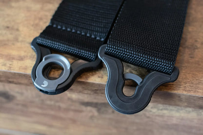 D'Addario Auto Lock Polypro Guitar Strap - Black