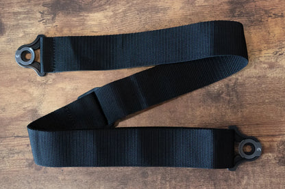 D'Addario Auto Lock Polypro Guitar Strap - Black