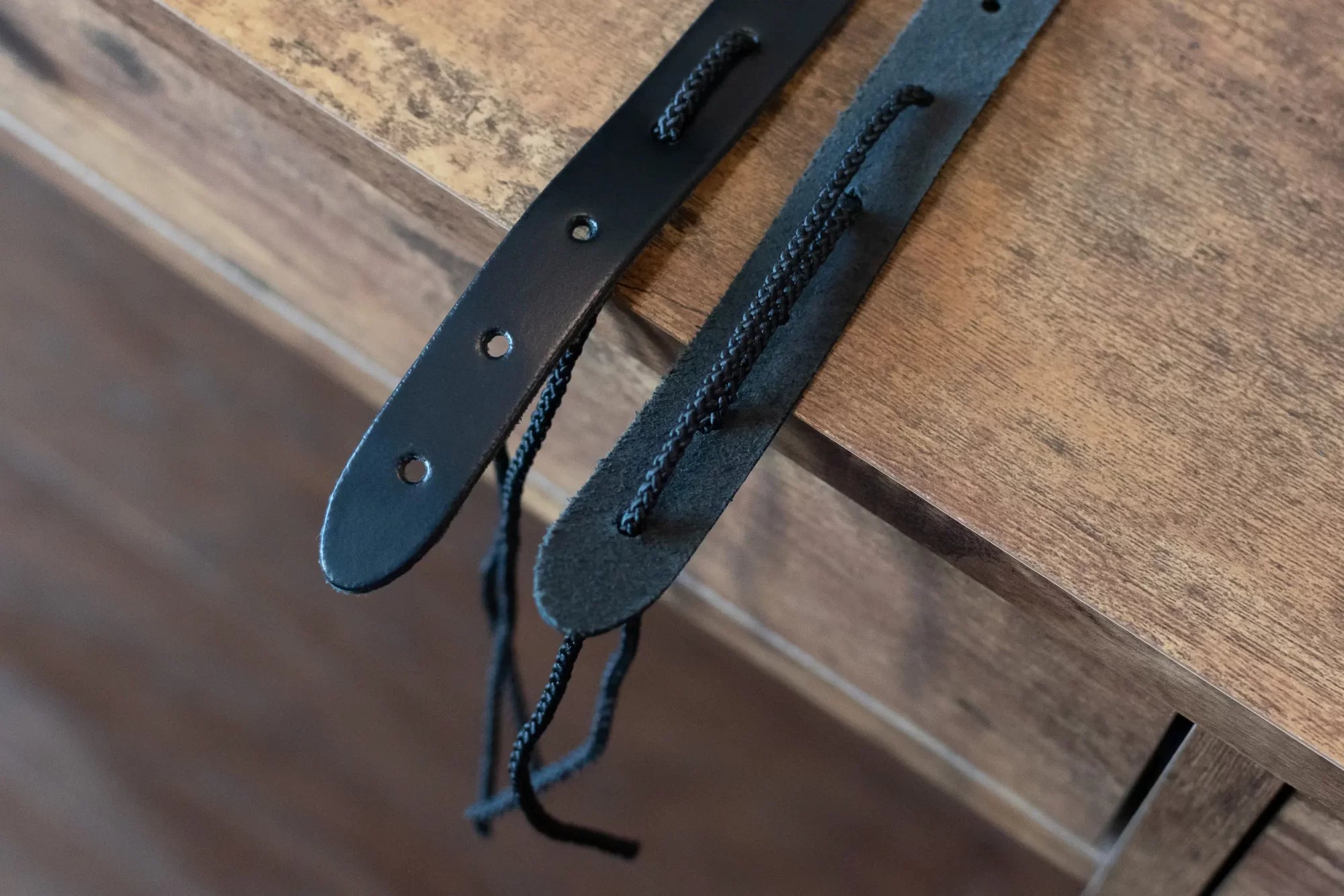D'Addario Classic Leather Banjo Strap Black