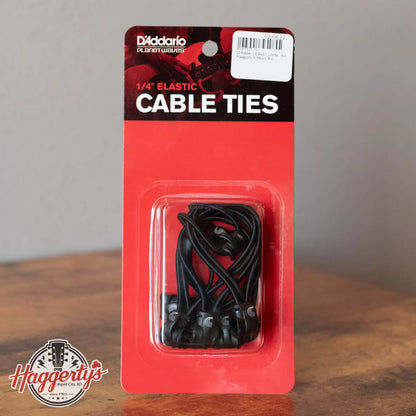 D'Addario Elastic Cable Ties, 10-pack