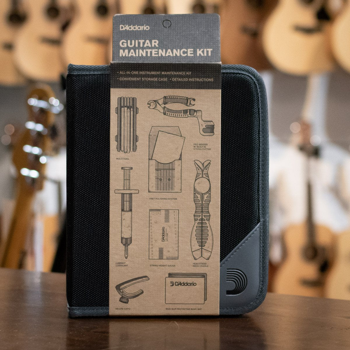 D'Addario Guitar Maintenance Kit