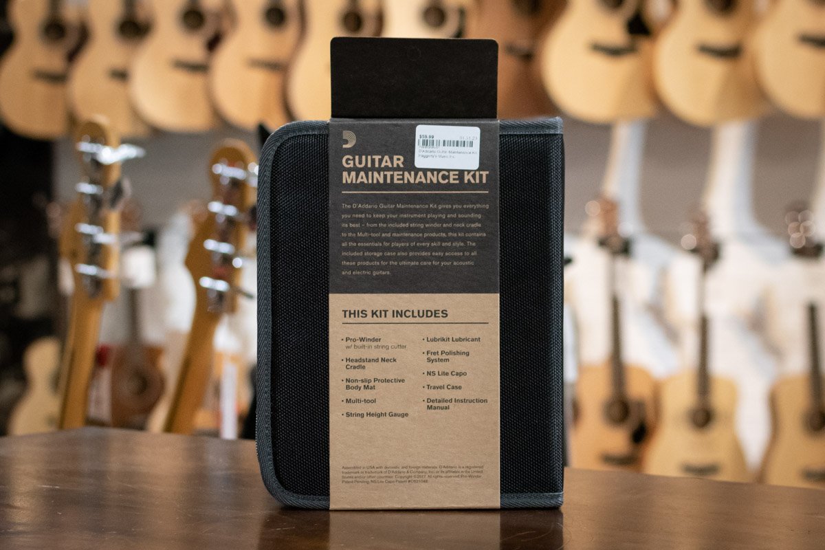 new D Addario Guitar Maintenance Kit haggertys 6