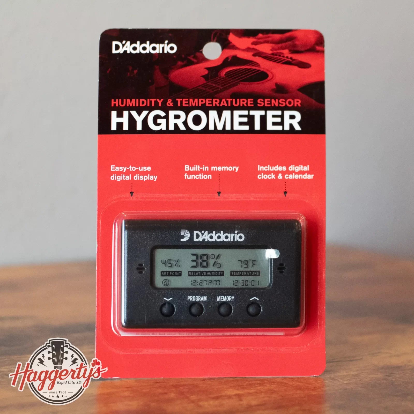 D'Addario Hygrometer Humidity And Temperature Sensor