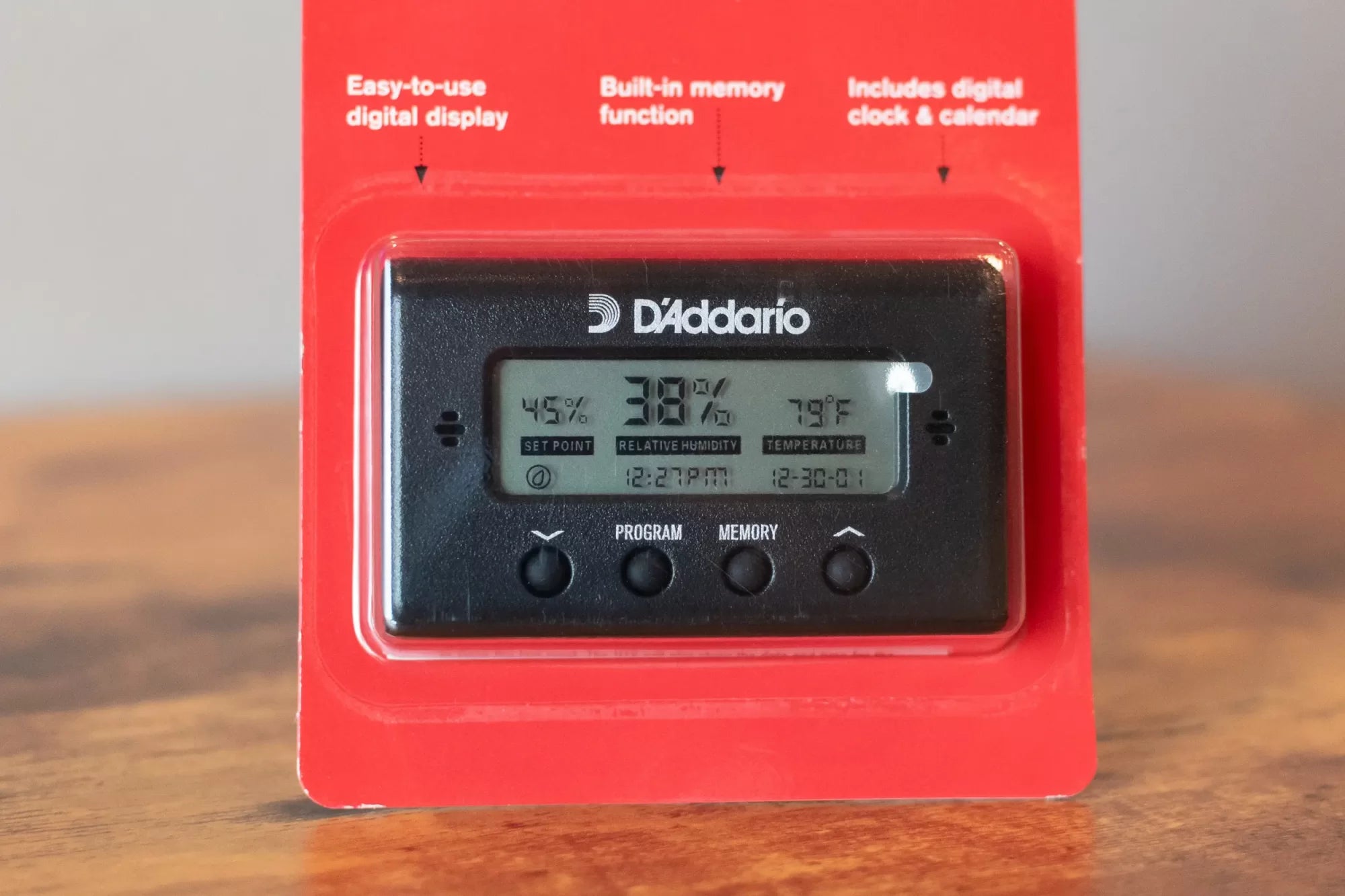 D'Addario Hygrometer Humidity And Temperature Sensor