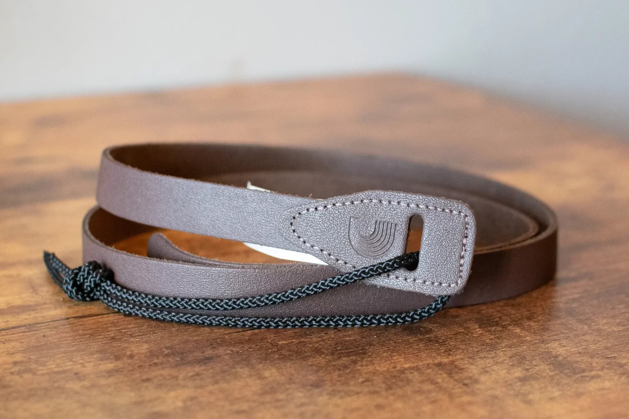 new D Addario Leather Mandolin Strap Brown haggertys 3